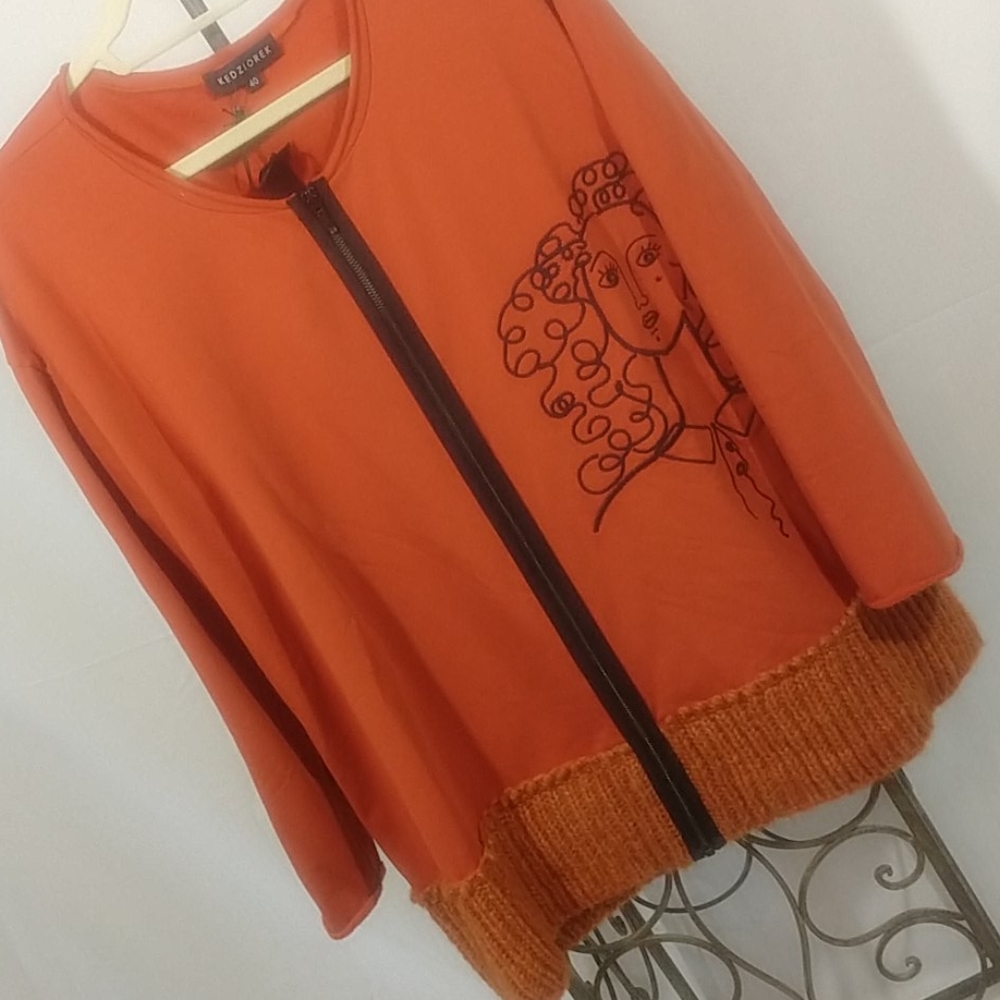 Kedziorek fleece jacket NWT oversized